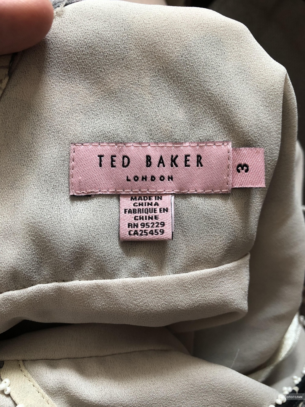 Платье Ted Baker, size 3 (русский 44-46)