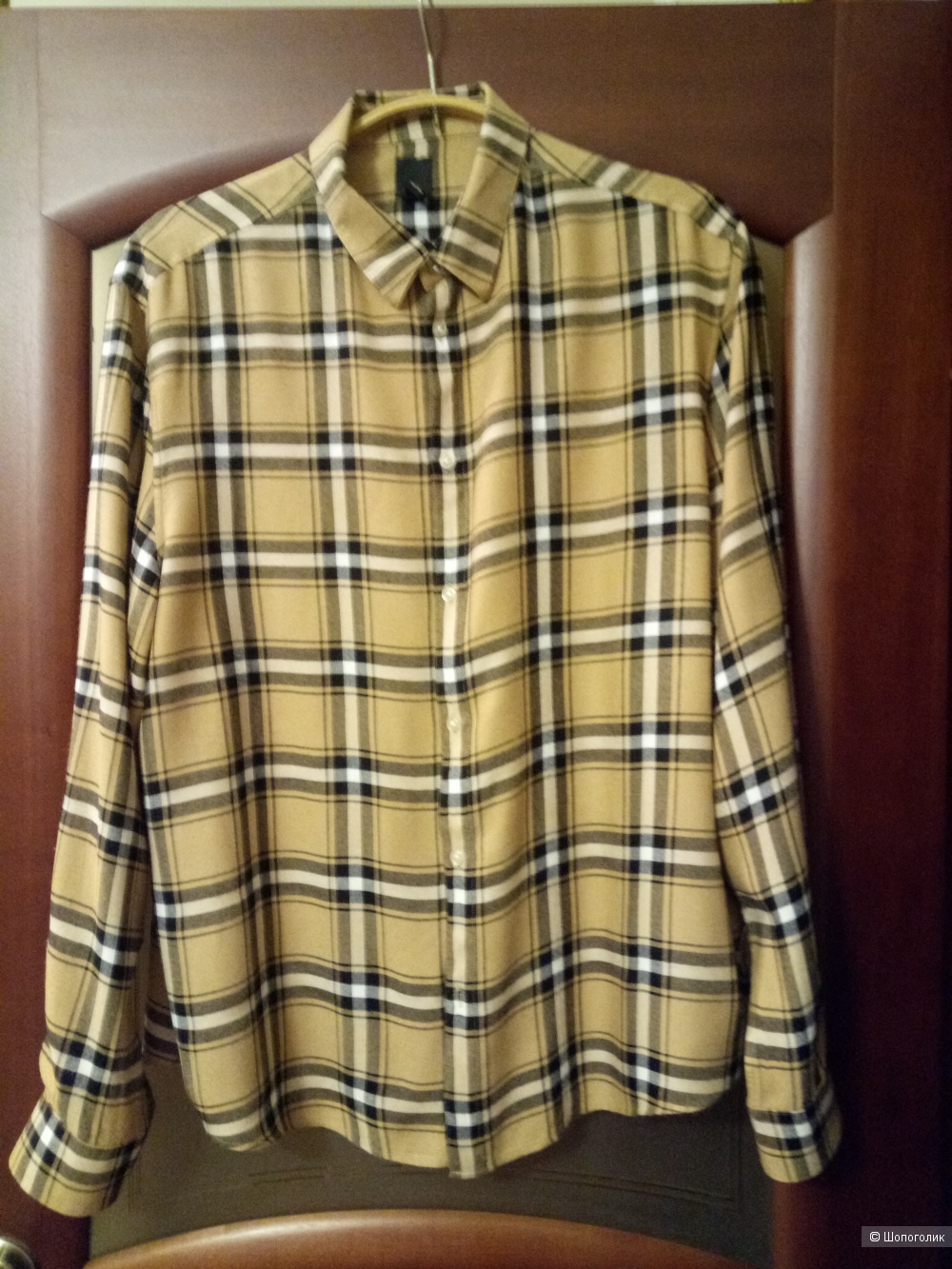Рубашка НМ, размер 50-56 (оверсайз)
