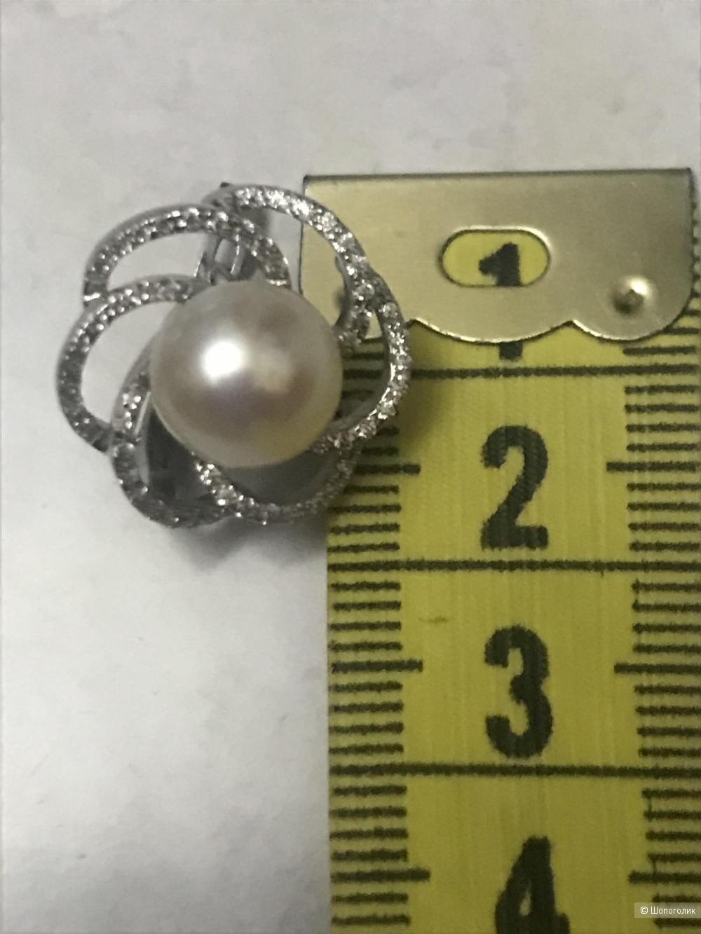 Серьги серебро one size