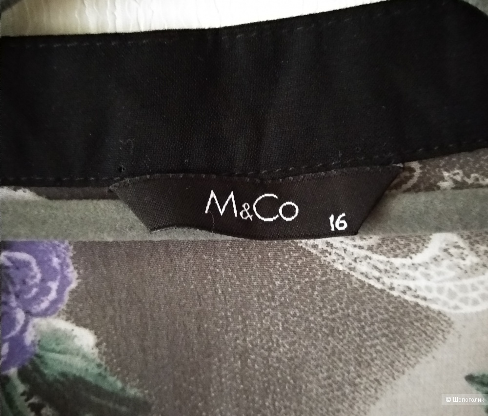Блузка M&Co, Британия, размер 16 (50-52 рос)