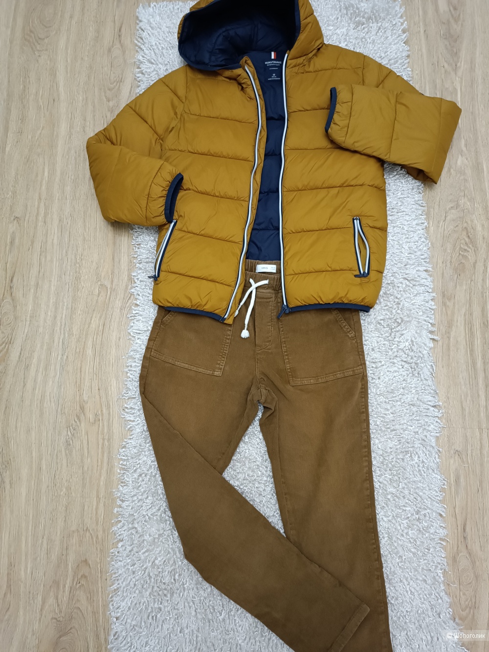 Куртка Nukutavake + джинсы вельветовые Mango , на рост 164 см