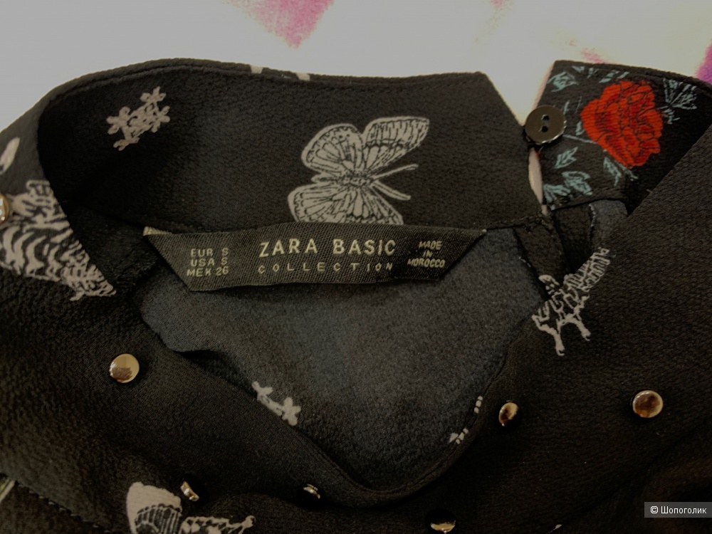 Блузка Zara basic collection SM