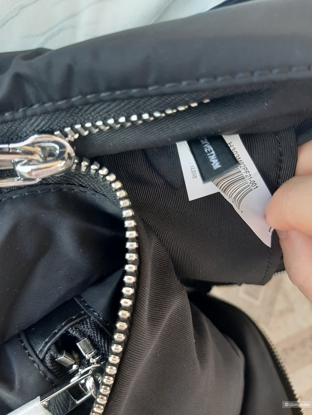 Рюкзак Marc Jacobs THE ZIPPER BACKPACK черный