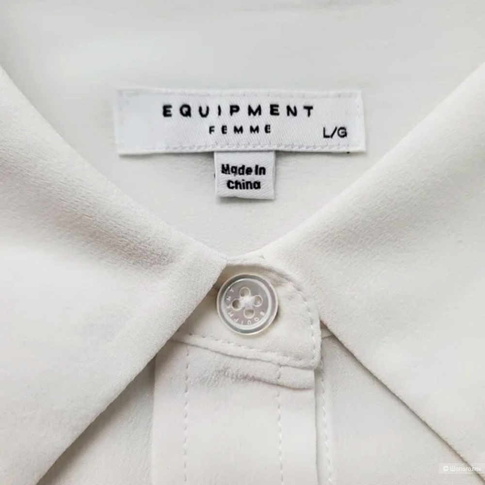 Шелковая рубашка Equipment, размер L