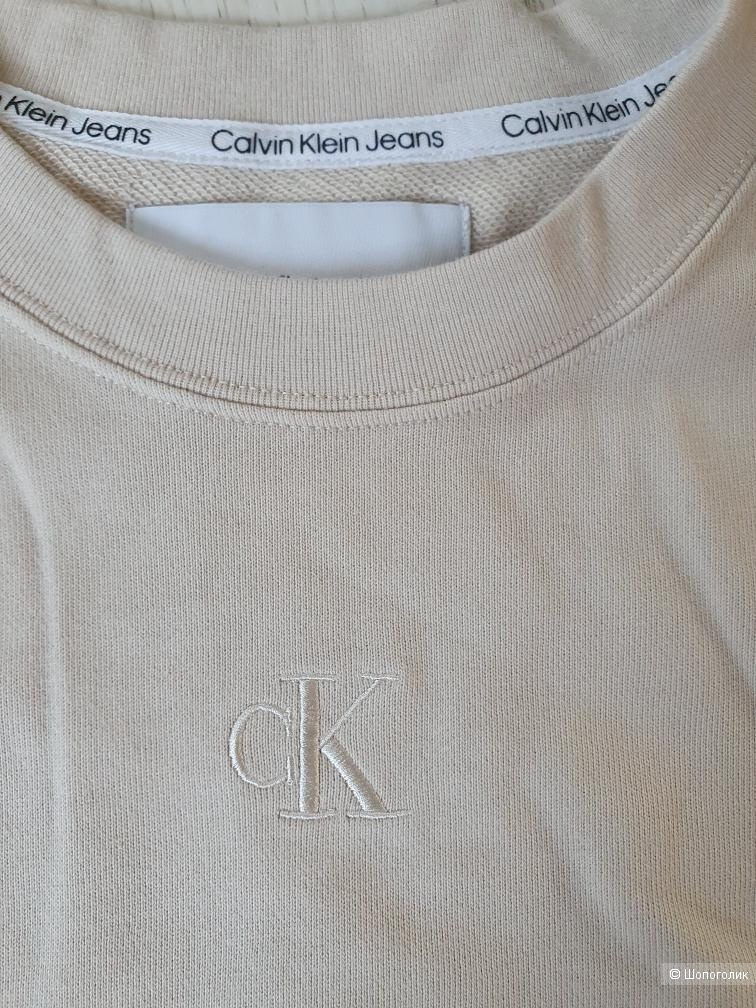 Свитшот Calvin Klein, р.44 оверсайз