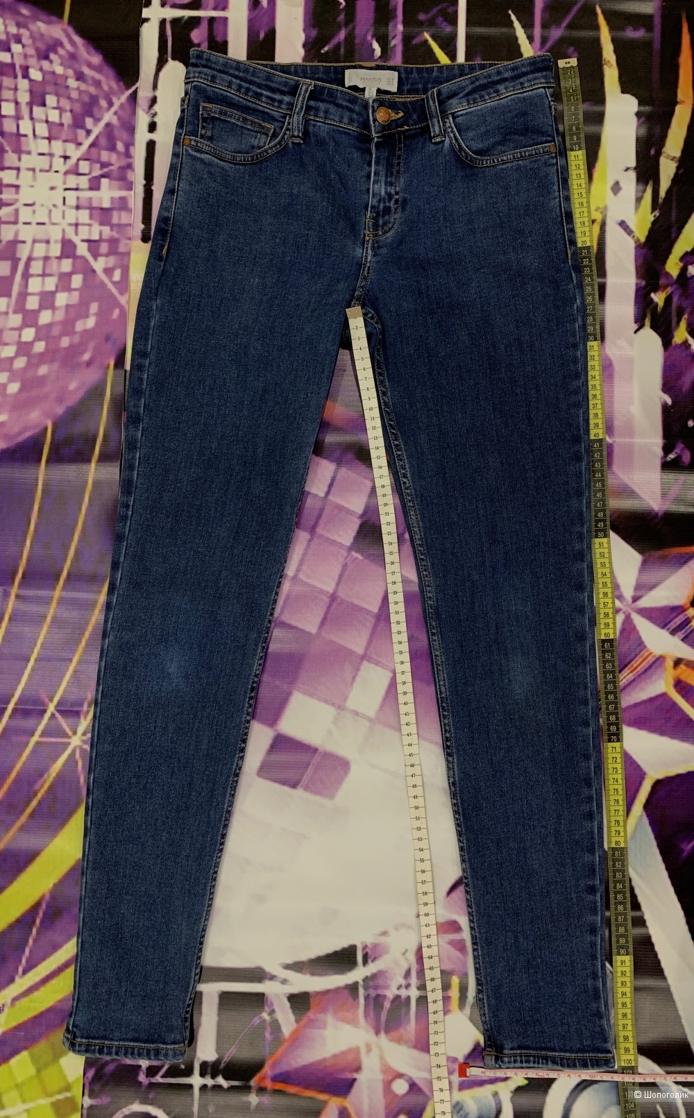 Джинсы MANGO denim olivia skinny, eur 38