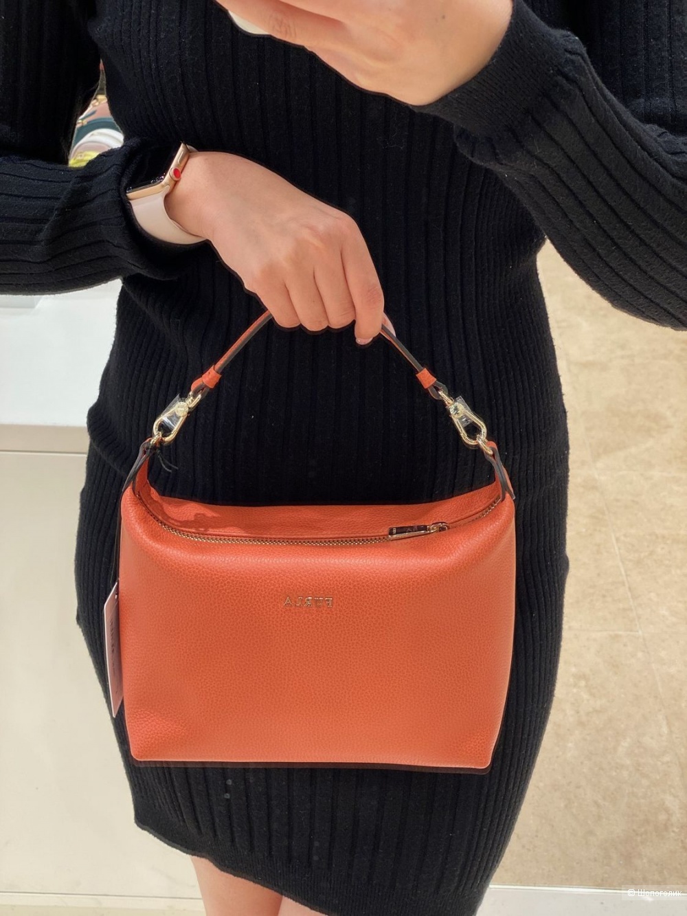 Сумка женская Furla "Sophie" (Mandarino), small.