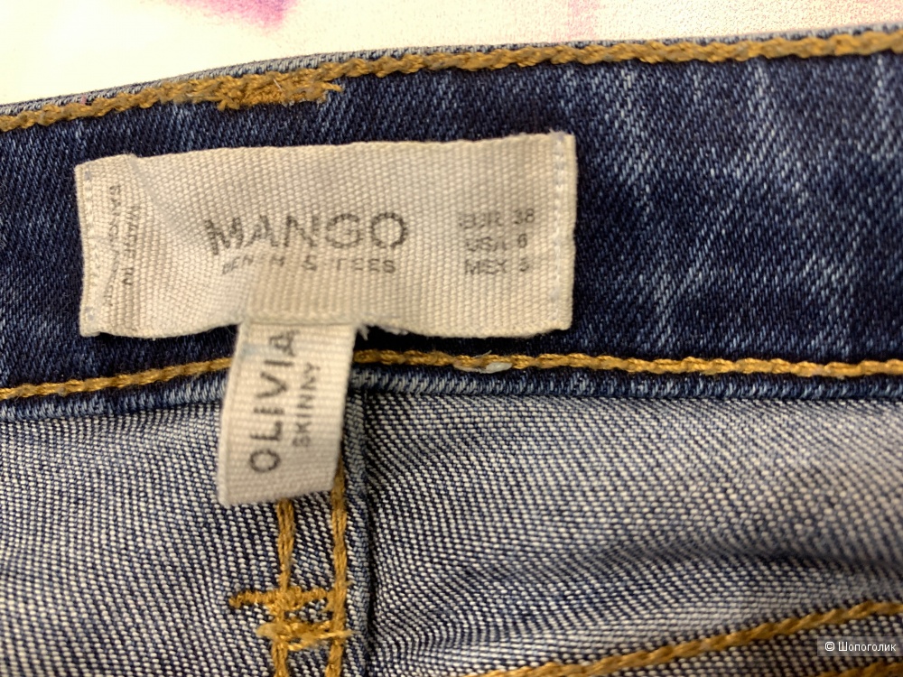 Джинсы MANGO denim olivia skinny, eur 38