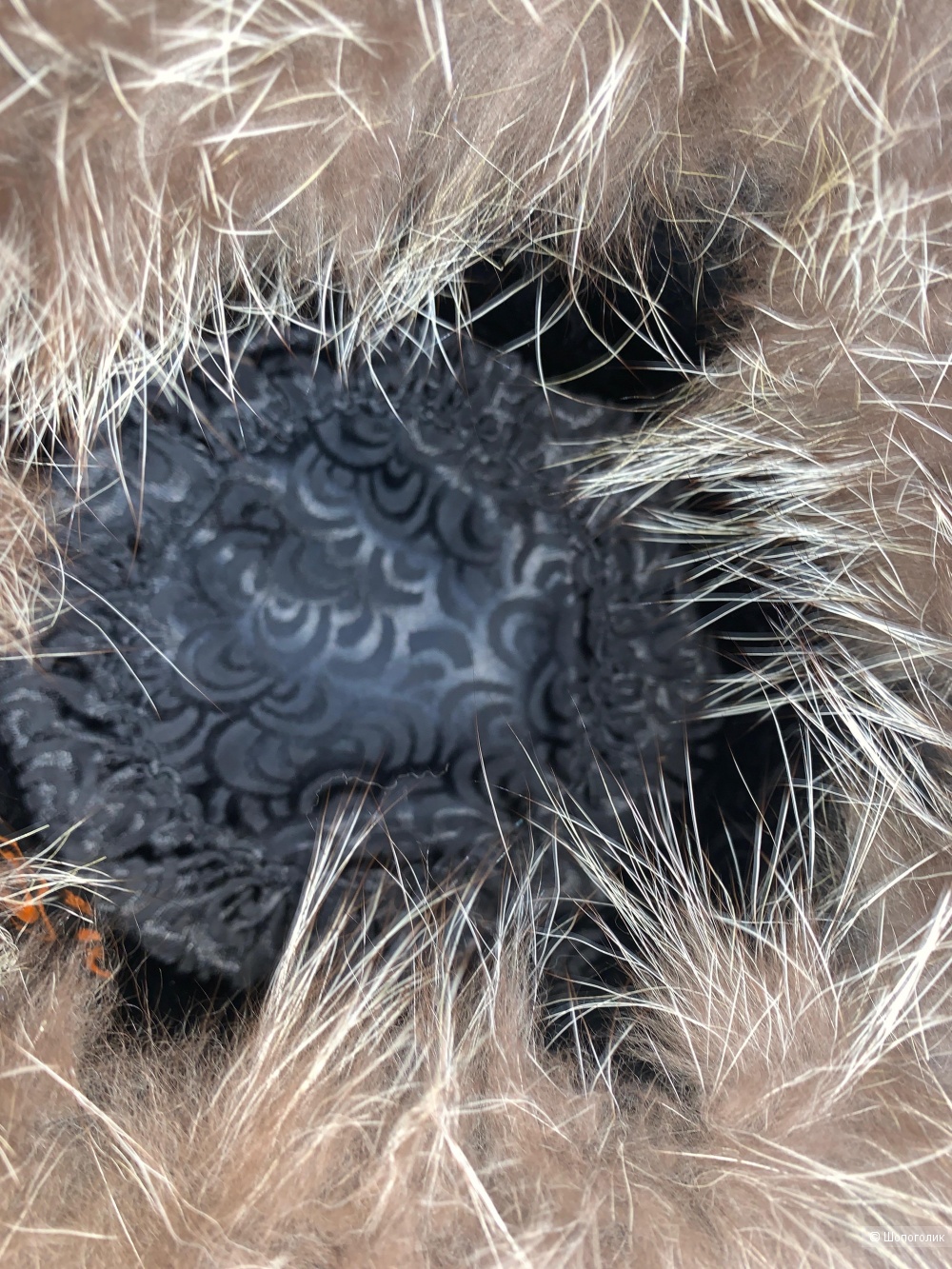Шапка зверохозяйства Вятка 57 рр из серебристо-черной лисы
