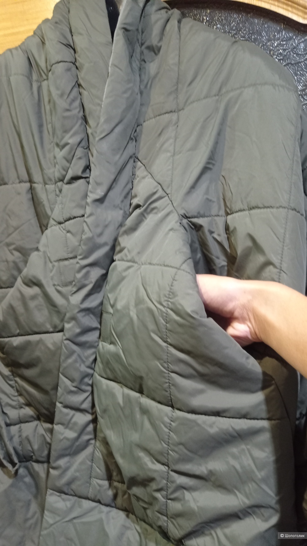 Amaitogo куртка одеяло двухсторонняя Oversize