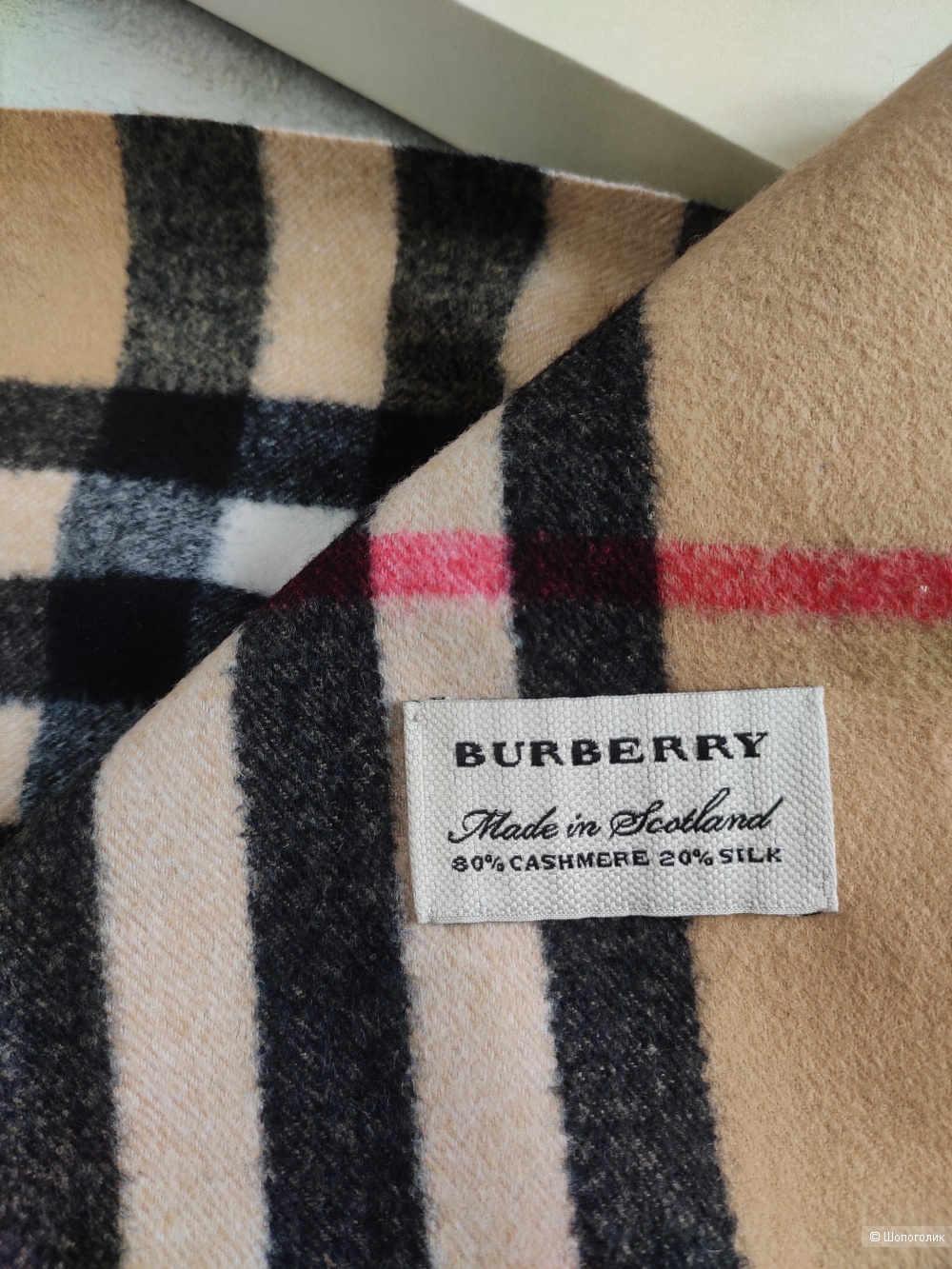 Шарф новый Burberry