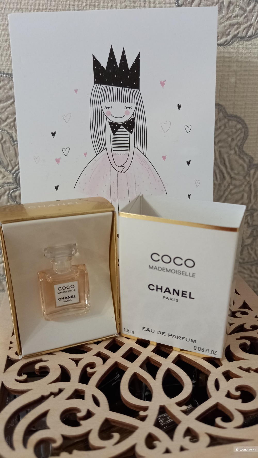 Парфюмерная вода CHANEL Coco Mademoiselle, миниатюра 1,5мл.