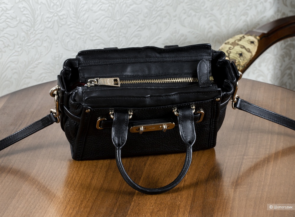 Сумка-тоут (кроссбоди) женская - Coach "Swagger", small.