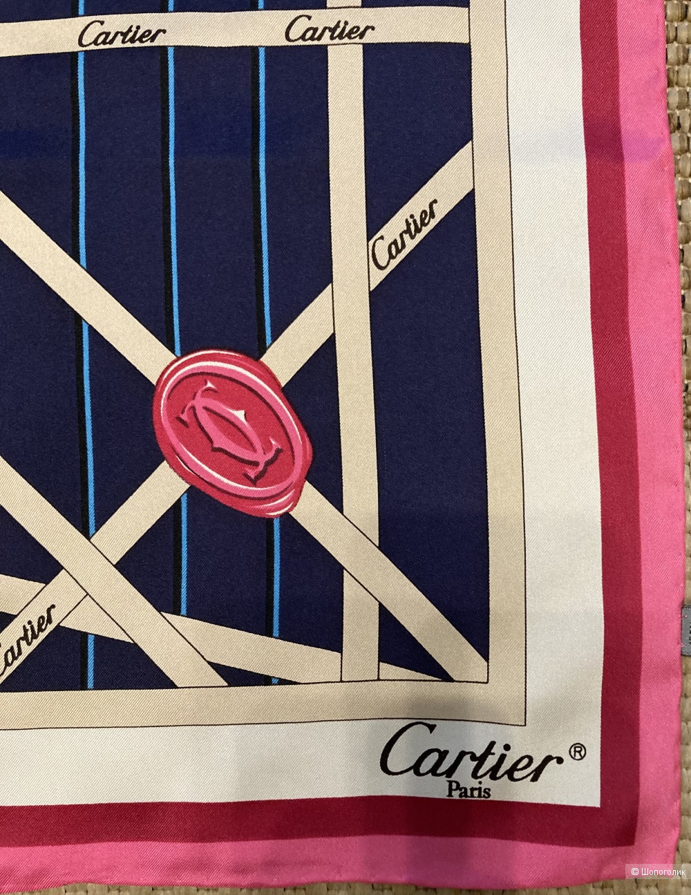 Платок Cartier 85x85 см