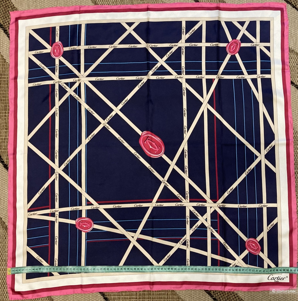 Платок Cartier 85x85 см