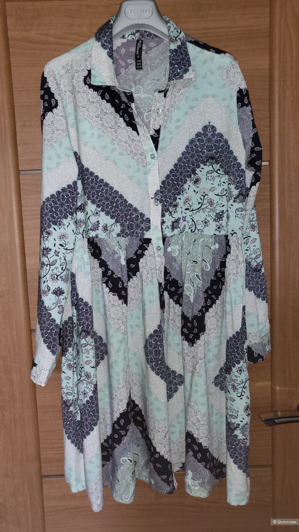 Платье-рубашка  Jean Pascale. евр.48 на 48-50