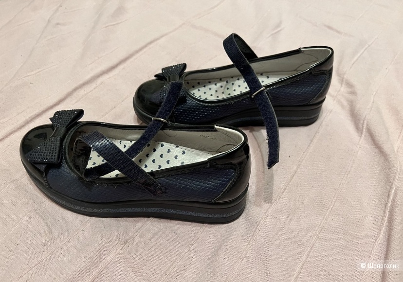Туфли Капика, темно-синие, размер 35