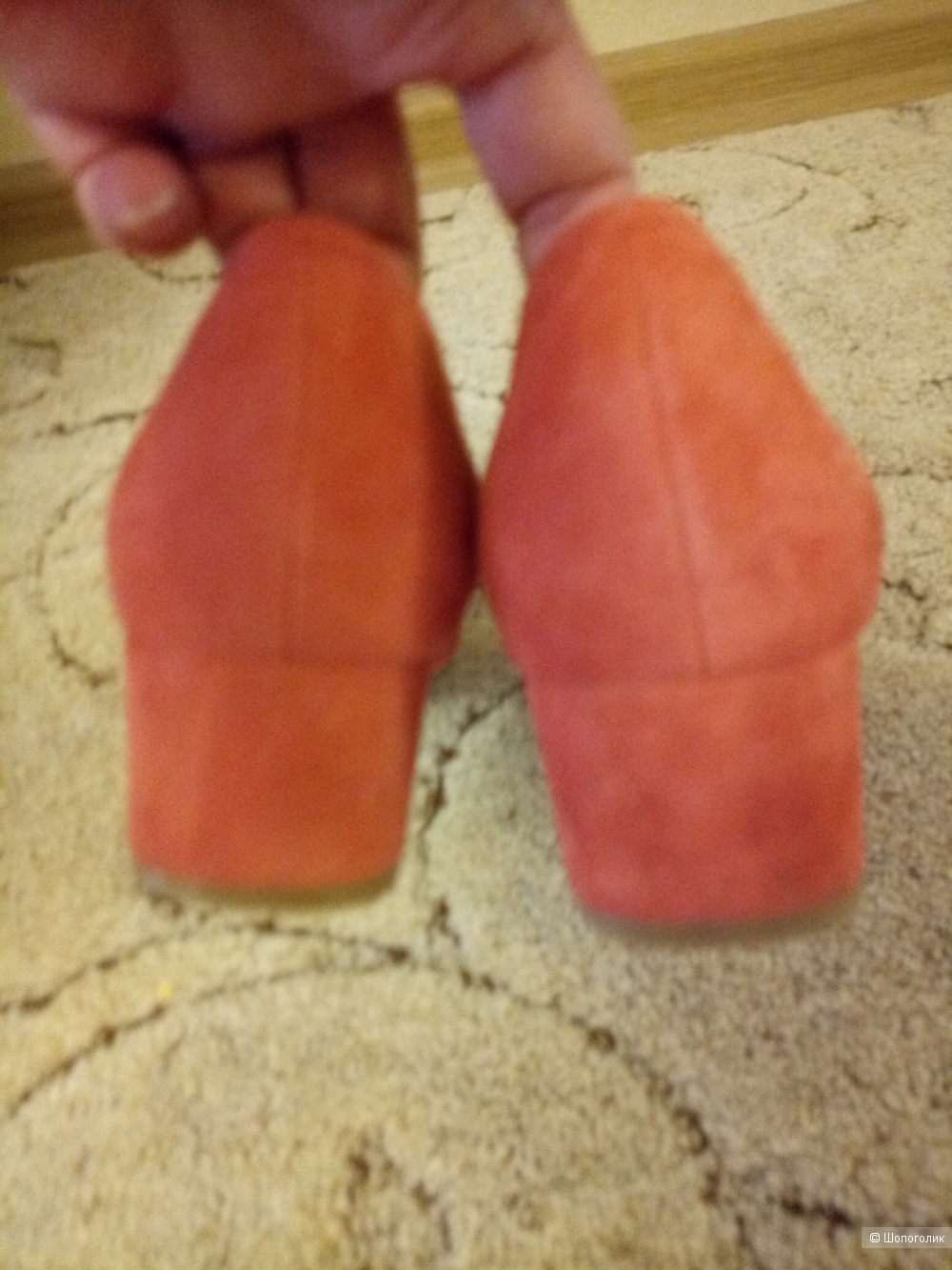 Замшевые туфли Alessio Nesca, размер 39 рос