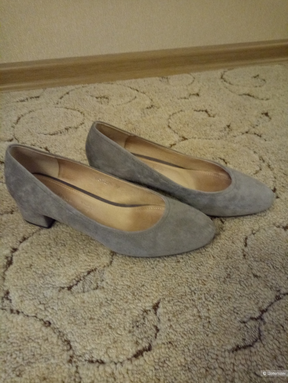 Замшевые туфли Alessio Nesca, размер 39 рос