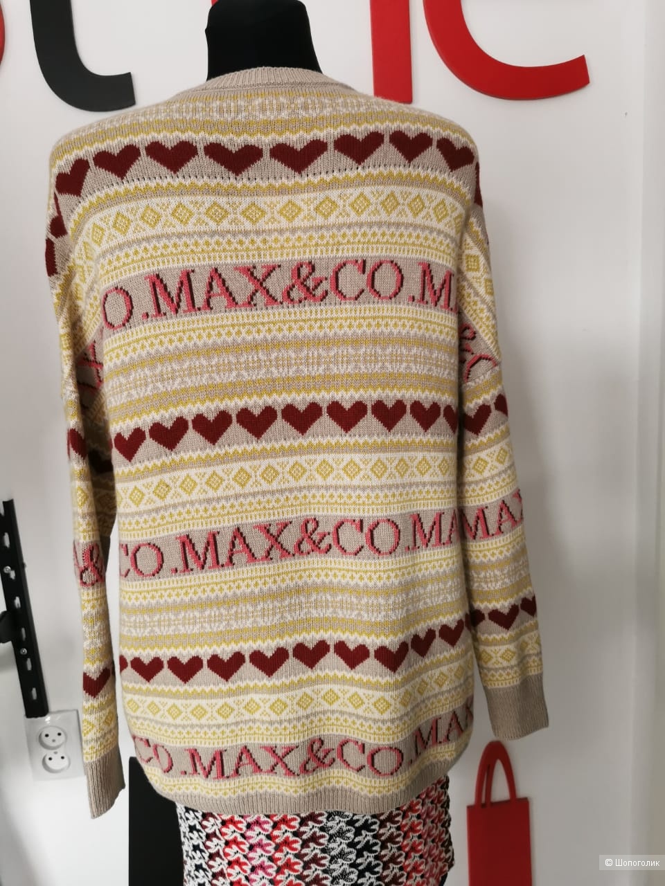 Свитер Max&co, оверсайз