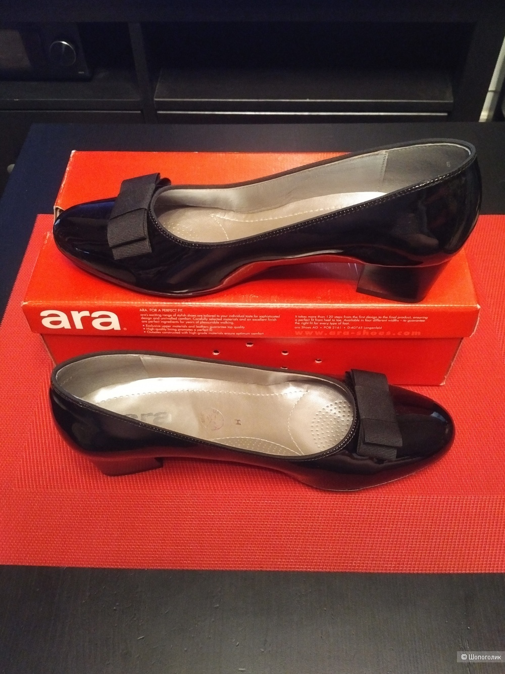 Туфли женские бренда ARA, размер 39