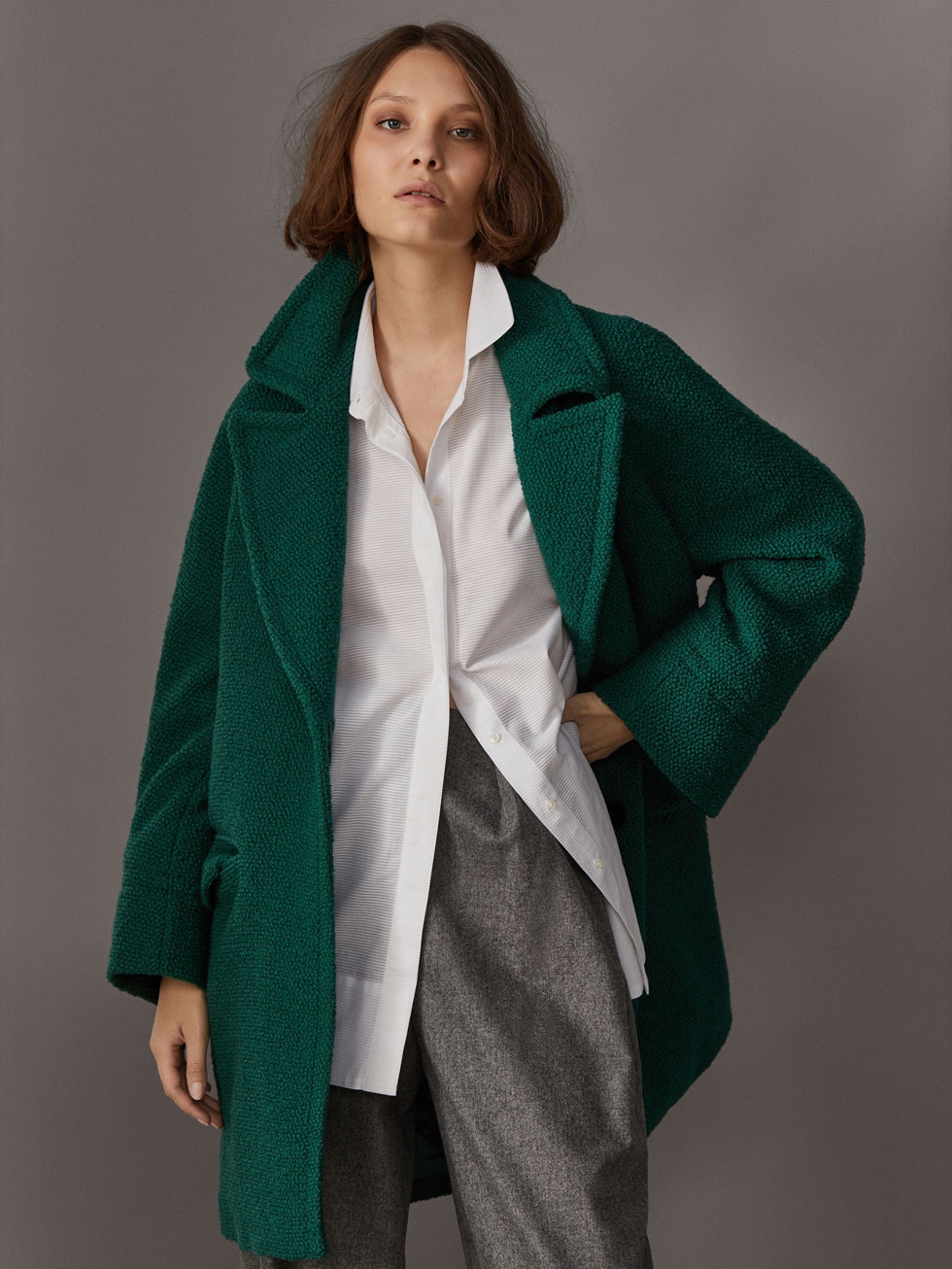 Пальто Massimo Dutti 46-48