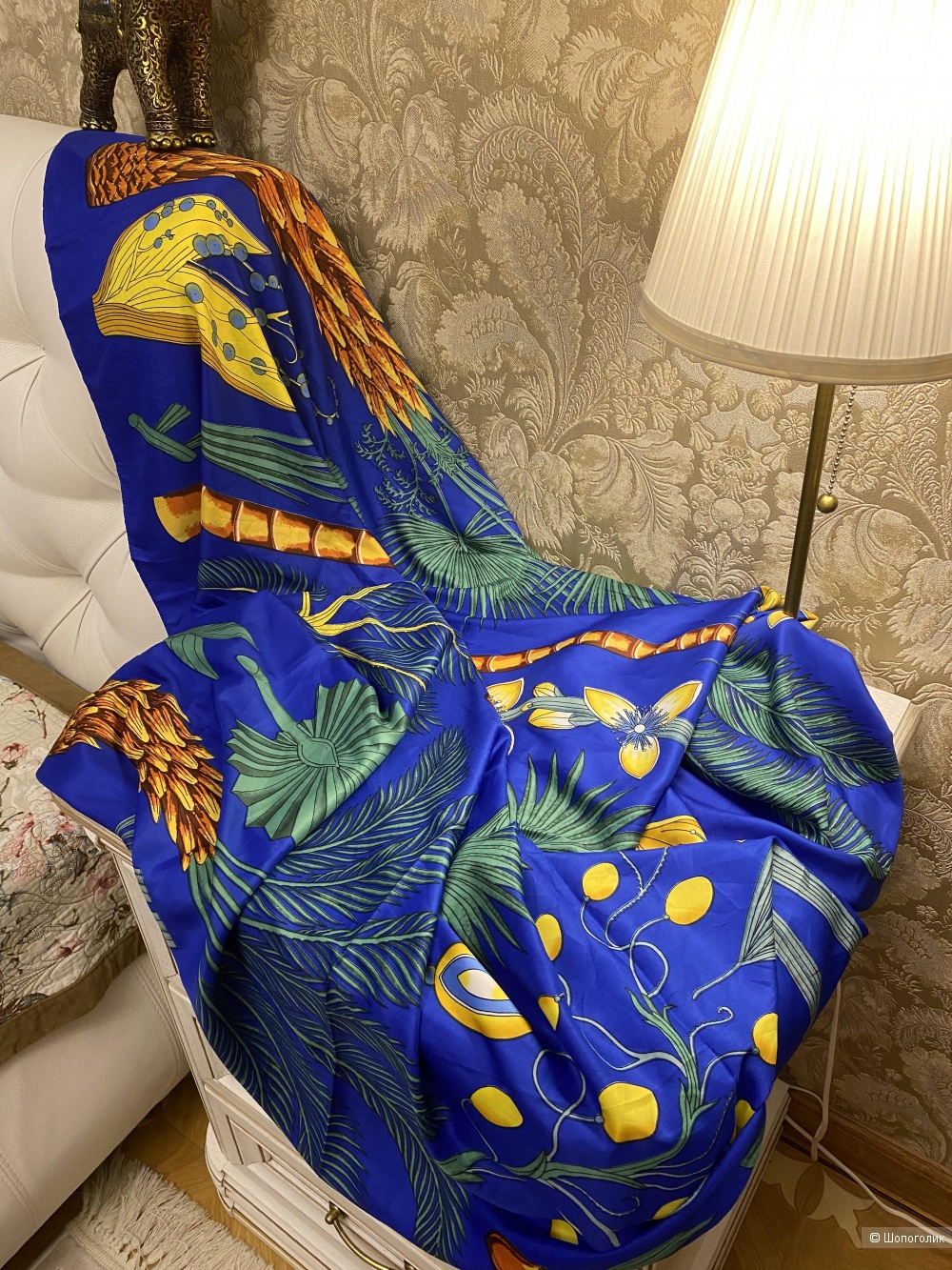 Платок в стиле Hermes 130*130