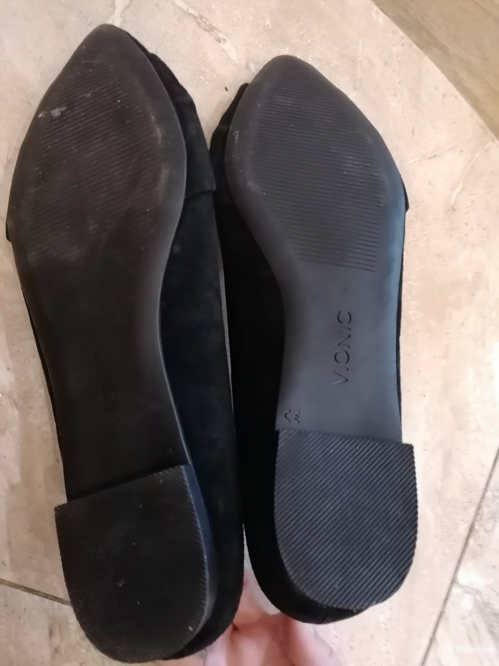 Замшевые туфли Vionic размер 41