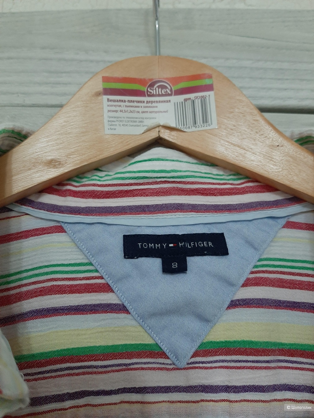 Рубашка Tommy hilfiger р.8