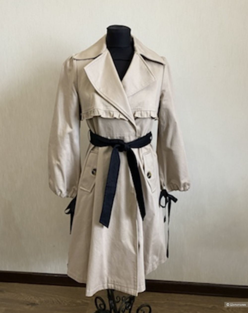 Тренч River Island р. 40 (XS)