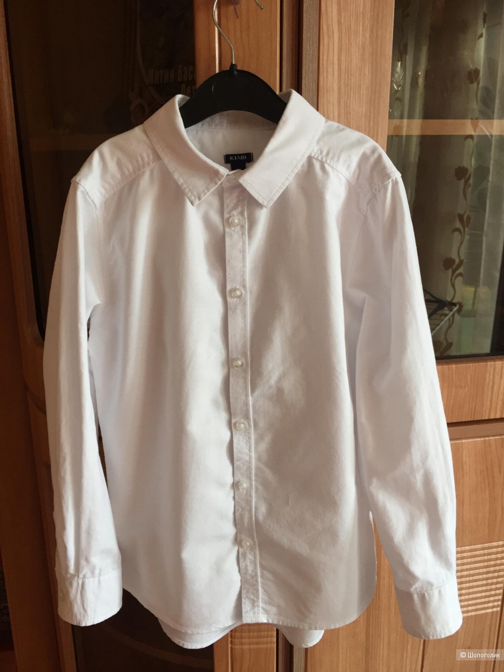 Белая рубашка Kiabi рост 138-143