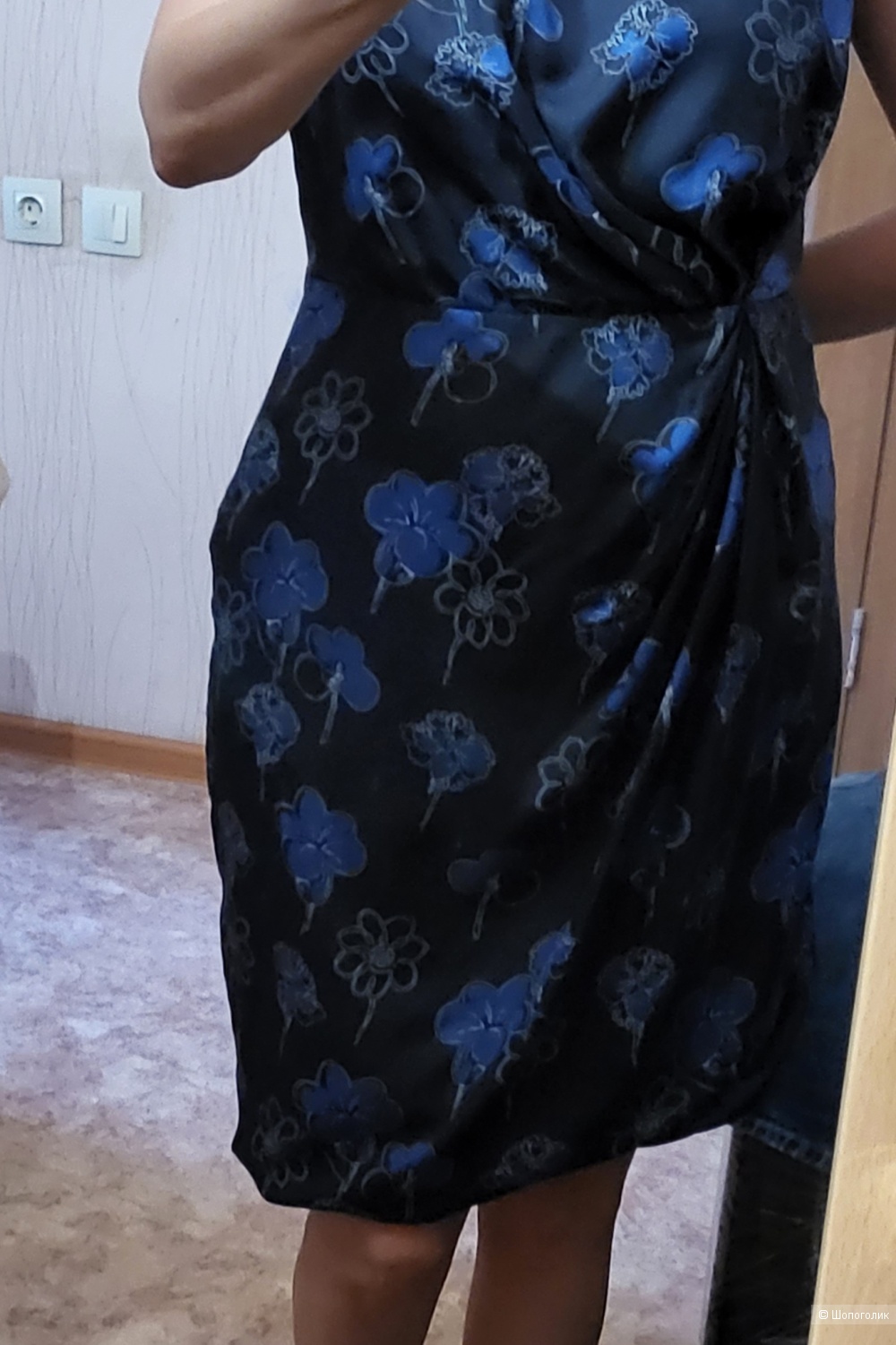 Платье шелковое Max Mara ( Marella) , it48 на 48
