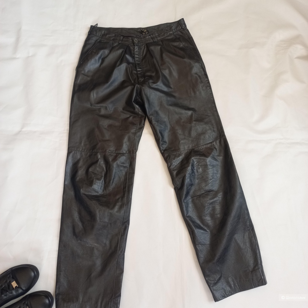 Брюки кожаные Echt leader, размер 48