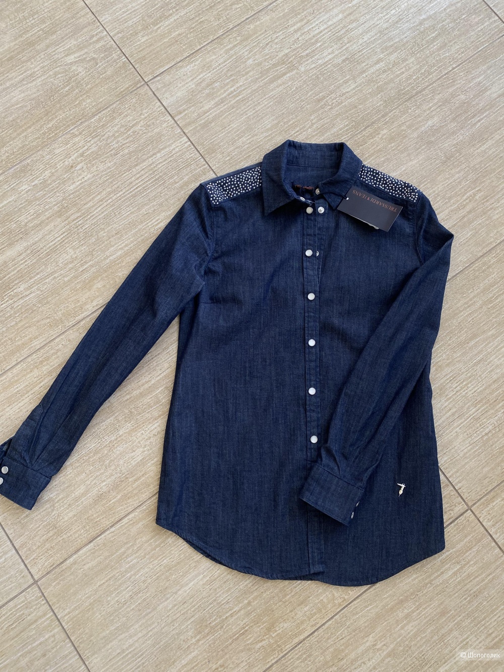 Trussardi Jeans рубашка размер 38