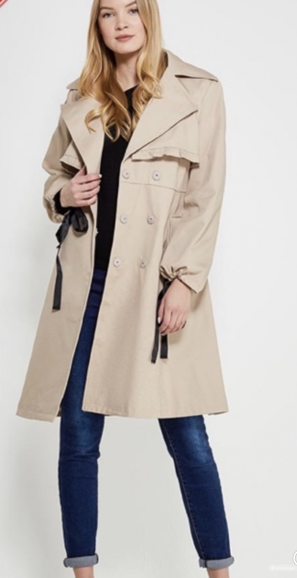 Тренч River Island р. 40 (XS)