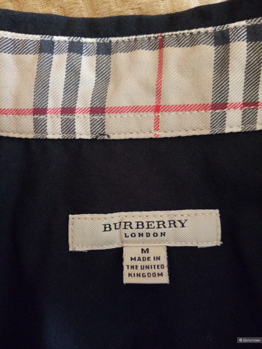 Рубашка BURBERRY, размер 44-46 рос