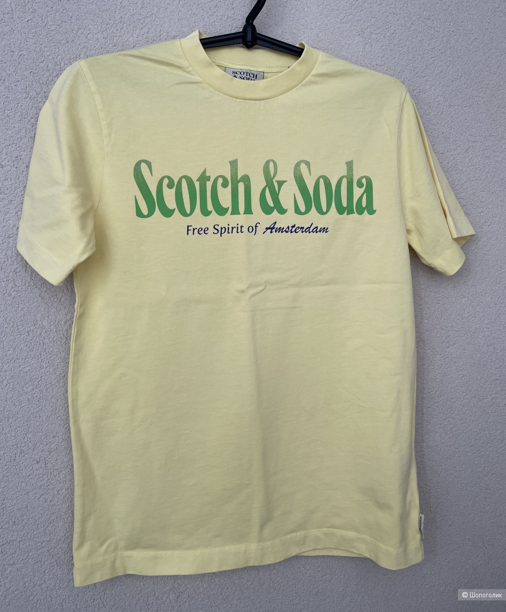 Футболка мужская Scotch & Soda, размер S, M
