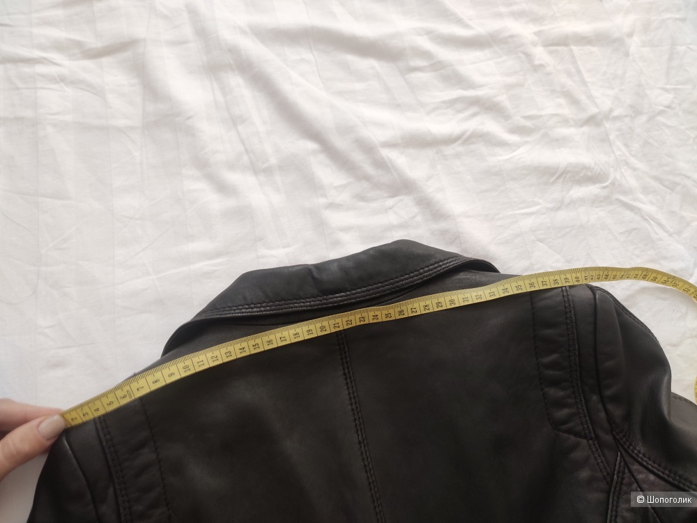 Кожаная куртка ZARA размер S на 42 44