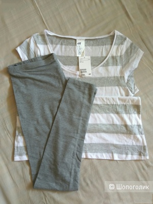 Пижама женская H&M, размер XS