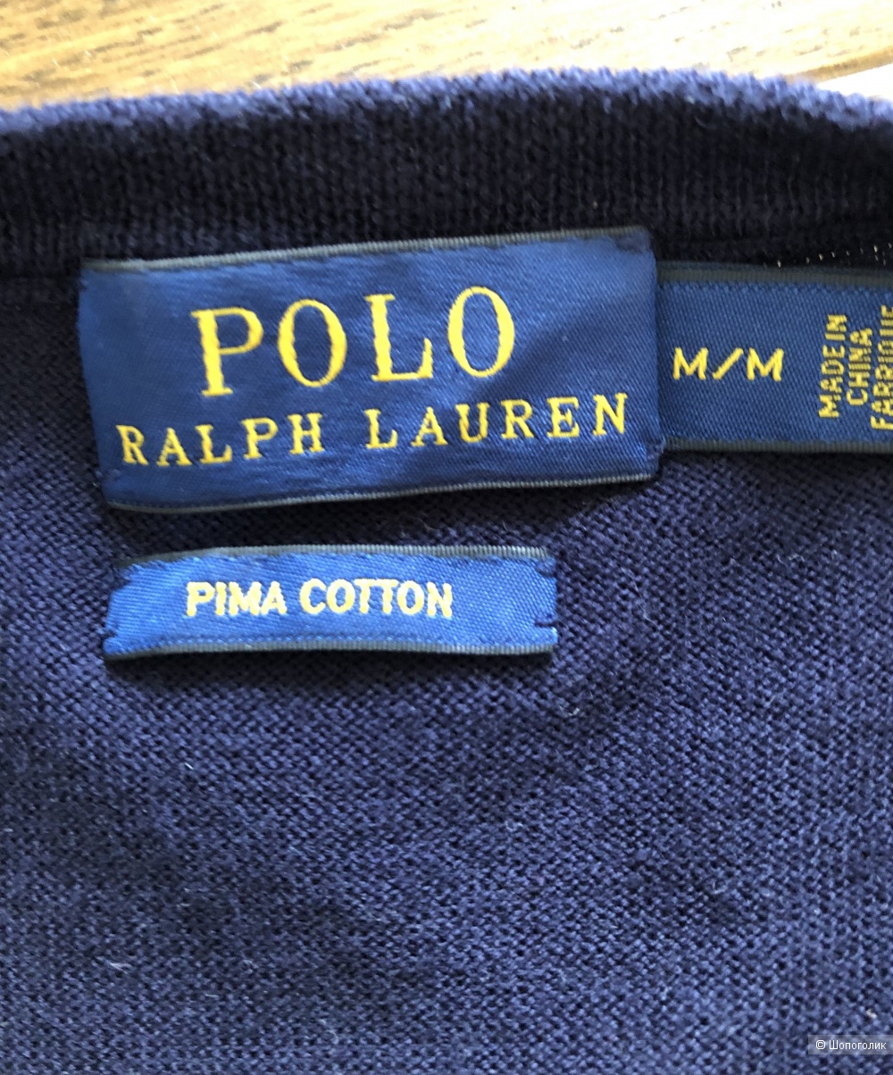 Хлопковый пуловер POLO RALPH LAUREN  размер M