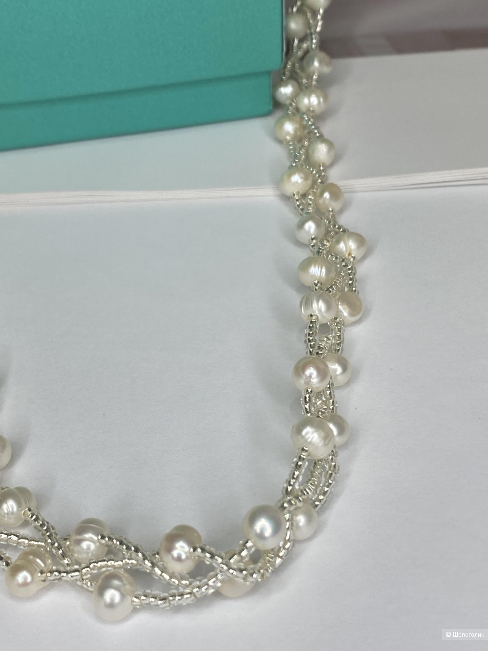 Ожерелье+браслет шикарный набор