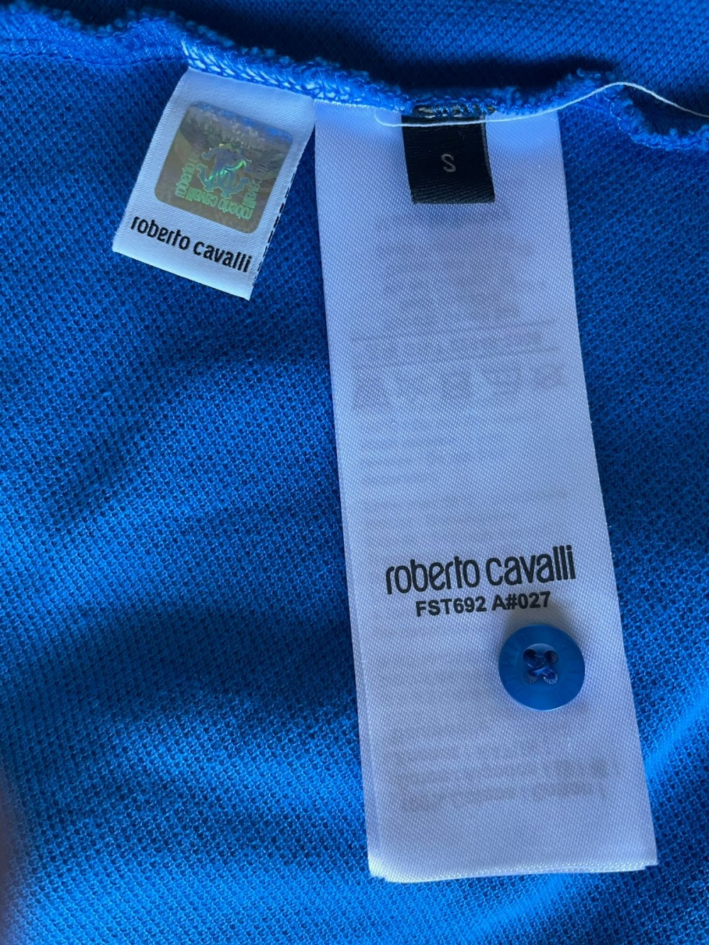 Рубашка мужская поло Roberto Cavalli S