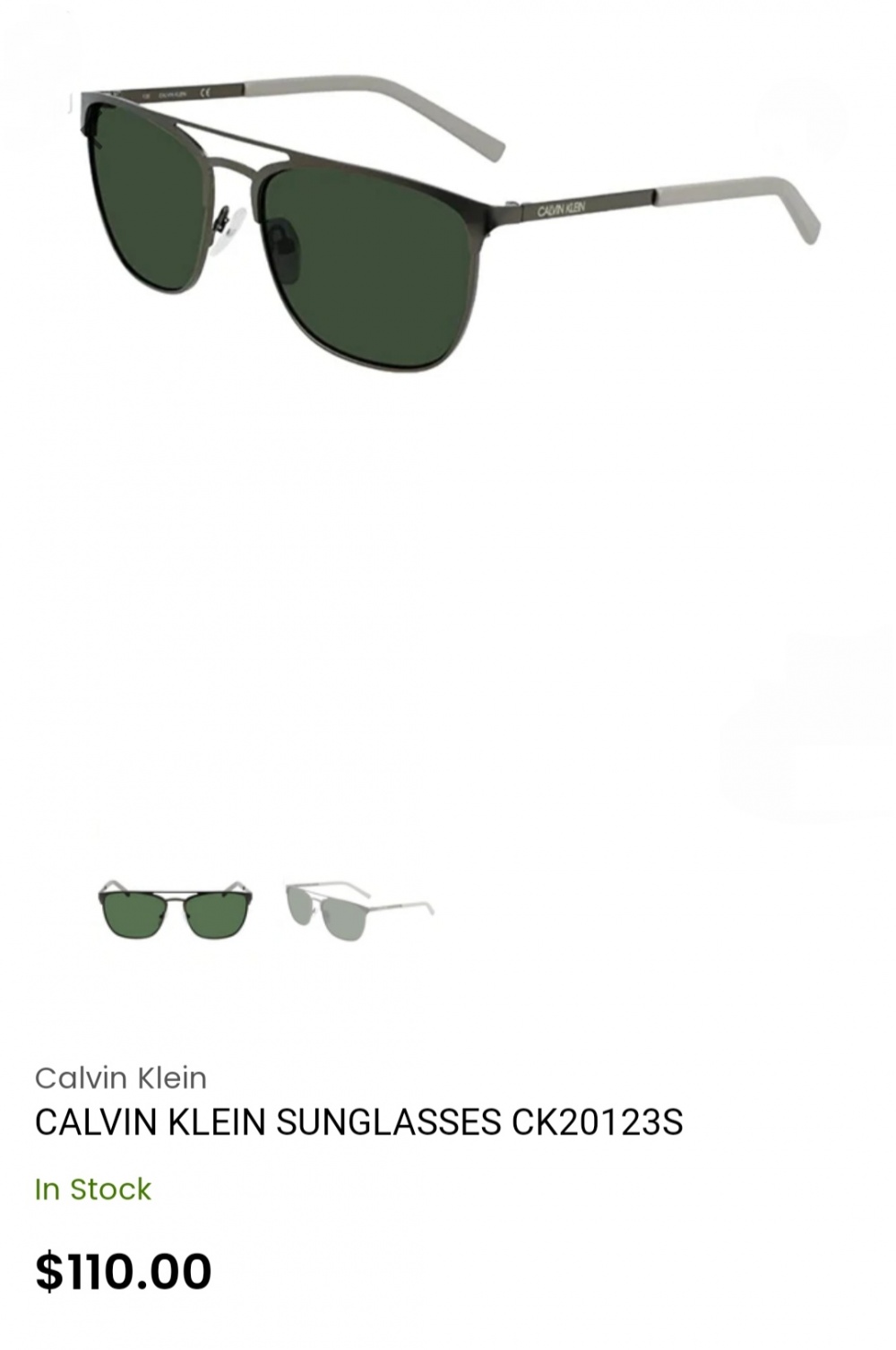 Очки солнцезащитные Calvin Klein men