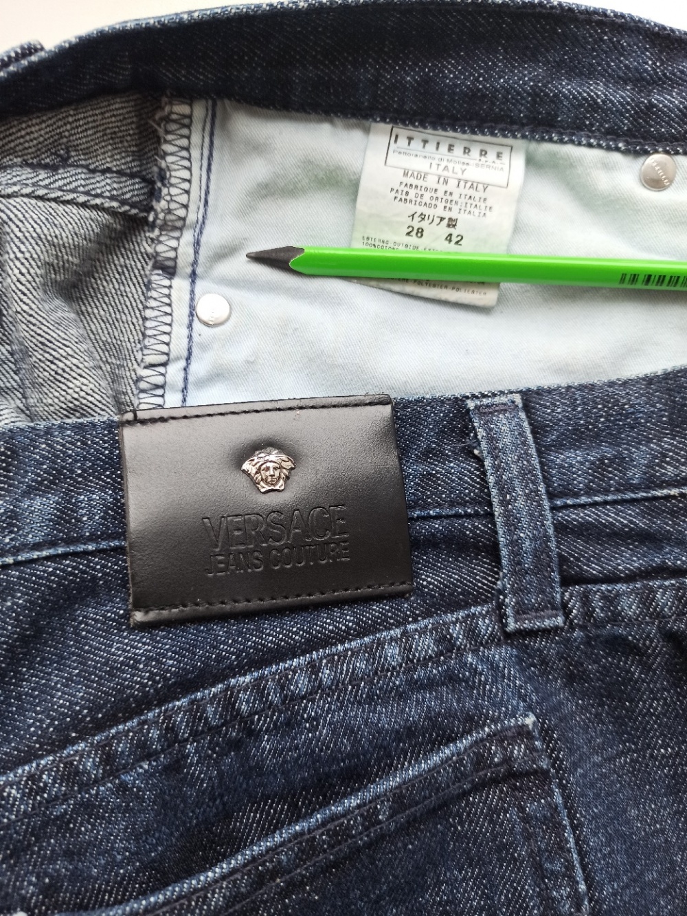 Джинсы Versace jeans couture, 28 размер