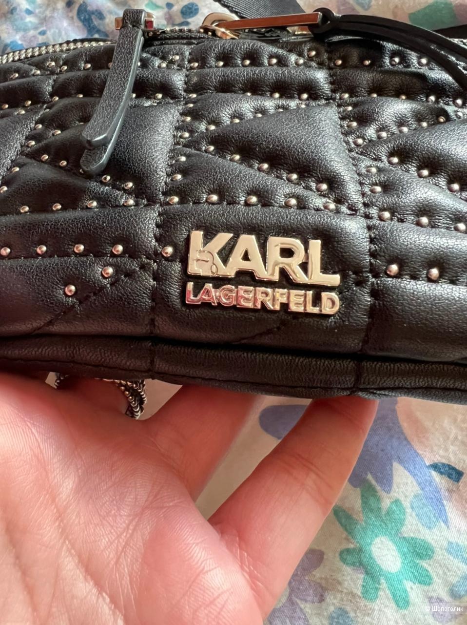 Karl lagerfeld поясная сумка