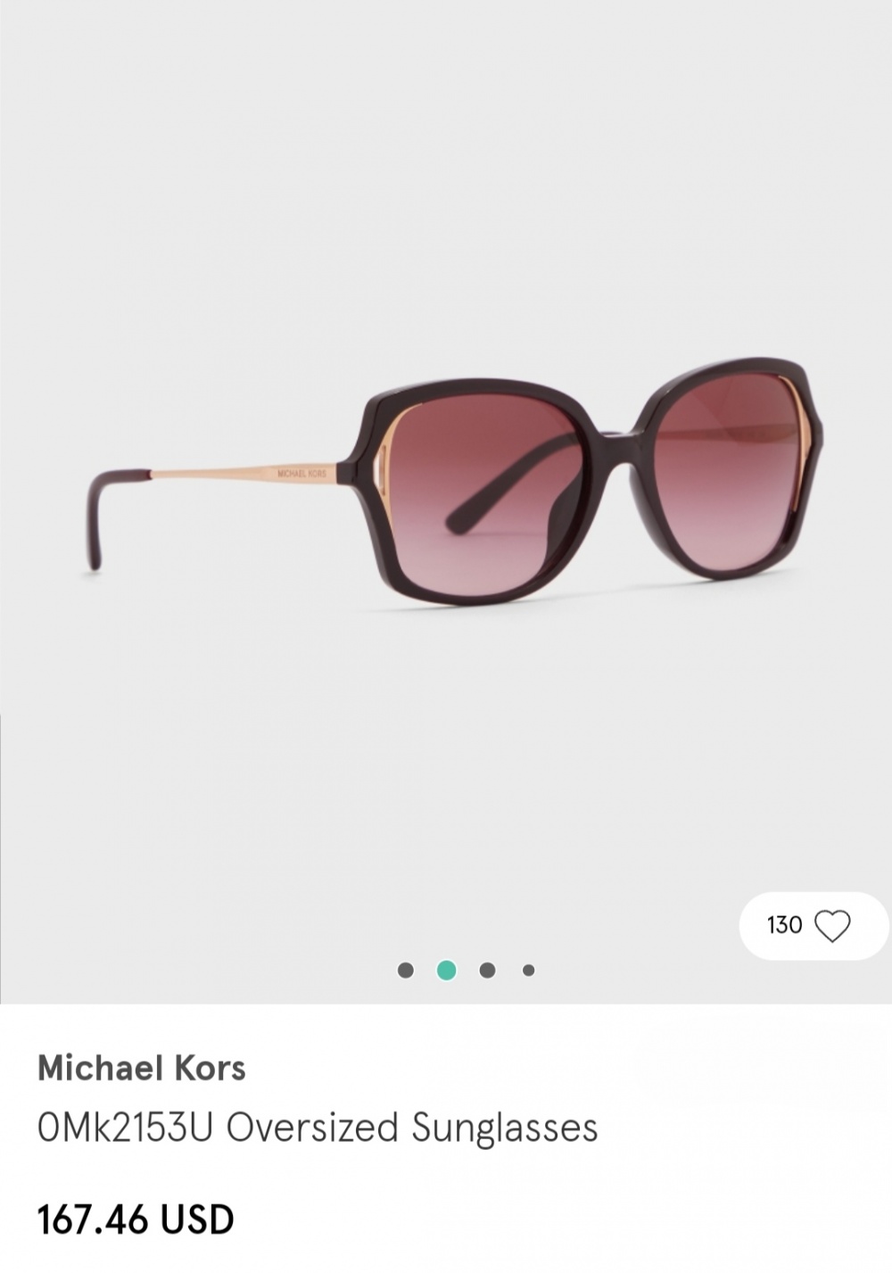 Очки солнцезащитные Michael kors