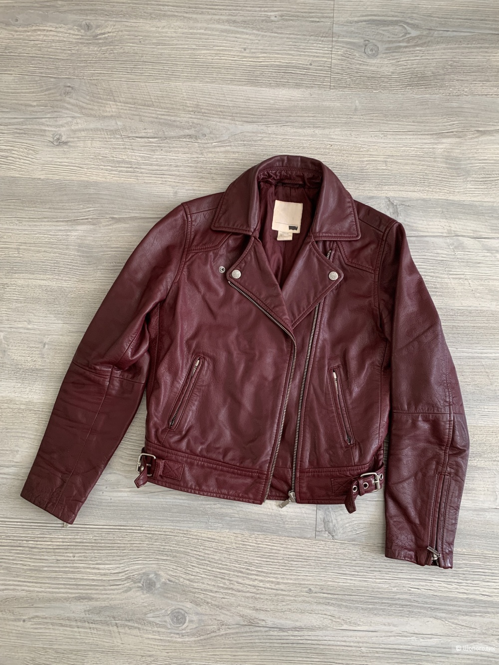 Куртка-косуха кожаная Levi’s, р.XS