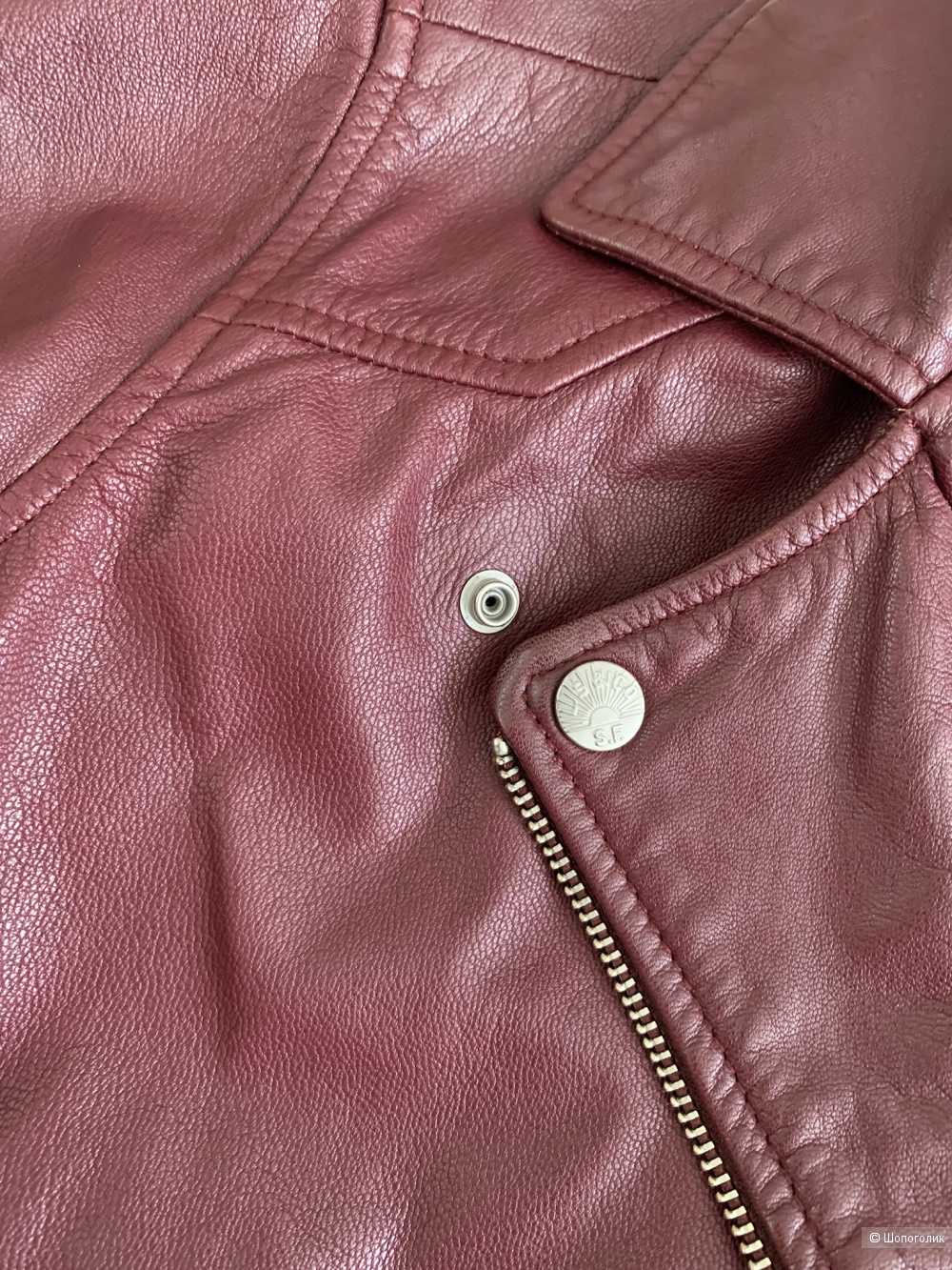 Куртка-косуха кожаная Levi’s, р.XS