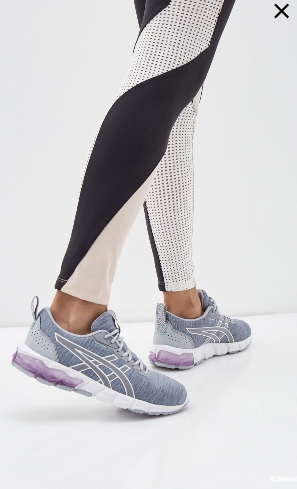 Кроссовки ASICS GEL-QUANTUM 90 2 STRT,серые, размер 39,5-40