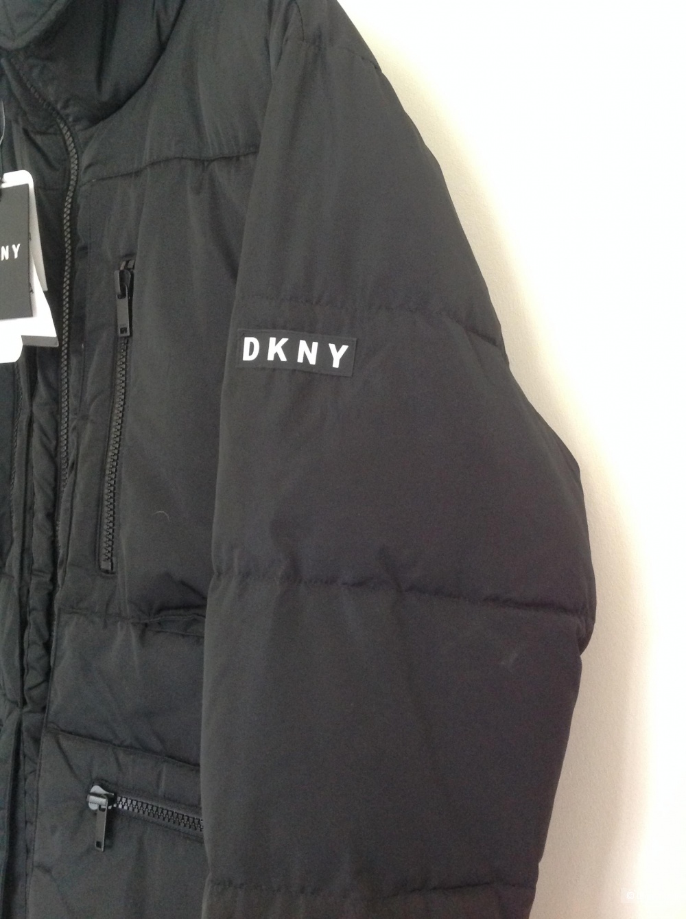 Пуховик парка DKNY, размер L, на 52-54-56